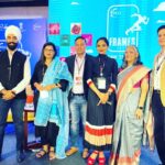 Madhoo Instagram - #ficciframes2023 #fireflies Parth aur Jugnu @zee5 @amrit_walia111 🌈🌈🌈🌈 Mumbai, Maharashtra