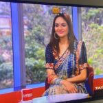 Madhoo Instagram - @suntv @deepasrinivasan16 thank you 🌈🌈🌈 @goodmornings.life London, United Kingdom