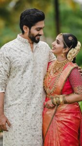 Malavika Krishnadas Instagram - 3.05.2023 ♾❤️
.
Team : @lightsoncreations 

MUA : @__ektha_bridesofficial 
Groom : @makeupbyshibaz 
Styling : @sabarinathk_
Event Deccor  Planning : @red_dot_events 
Event Deccor : @divaldi_wedding_planners
Mehendi : @brownhue_mehendi 
Saree : By my Lakshmi Ammama♥️