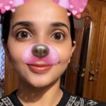 Malavika Krishnadas Instagram - Well apparently I am very DRAMATIC😌 And coz snapchat filters missed me very much😂🥰 Might delete it later 😂 . #snapfilter #instasnapchat #filters