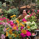 Malavika Krishnadas Instagram - The flowers did bloom my inner element 🌸❤️ . PC : അമ്മ ❤️ . #flowers #bloom #floral #garden #ammasphotography #homesweethome Home