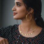 Malavika Krishnadas Instagram - Thanku so much @anscollection7 for this customized chain ✨ #lovingit