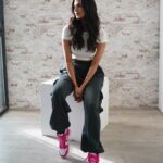 Malavika Mohanan Instagram - Nothing pink shoes can’t fix 💕👟