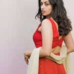 Malvika Nair Instagram - 🌤️ Outfit @archithanarayanamofficial Jewellery @suhanipittie Styled by @mohana_desiraju Shot by @_anupphotography