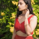 Malvika Nair Instagram - 🌤️ Outfit @archithanarayanamofficial Jewellery @suhanipittie Styled by @mohana_desiraju Shot by @_anupphotography