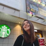 Mansi Srivastava Instagram - Haters will say i did it purposely 🥤 Well Just teasing my old love @starbucksindia 💙 Hello @timhortonsindia 😅