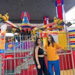 Mansi Srivastava Instagram - Bright and sunny day out with family 💙☀️☀️☀️ @sheril._dawra @geeta_dawra @jntejwani @_.dawra._ (no thanks ) 💙💙💙💙 #ootd @aadews__ Pr @maverick.communication01