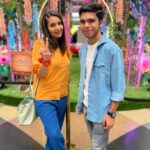 Mansi Srivastava Instagram - Bright and sunny day out with family 💙☀️☀️☀️ @sheril._dawra @geeta_dawra @jntejwani @_.dawra._ (no thanks ) 💙💙💙💙 #ootd @aadews__ Pr @maverick.communication01