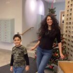 Maryam Zakaria Instagram - Reposting this as it’s trending again. Aryan was 5 years old here how time flies 🥹 . . #dontrush #trendingreels #motherandson