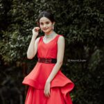 Meenakshi Anoop Instagram - Feminine ❤ Stylist and designer : @doms.2010 Costume: @Snoqueen_shopping jewellery: @anokhi_priyakishore Photographer:@abnormal_grapher