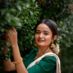 Meenakshi Anoop Instagram - Stylist and designer : @doms.2010 Costume: @threadnneedle_official jewellery: @anokhi_priyakishore Photography: @_aruncv_