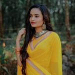 Meenakshi Anoop Instagram - I know you love my 👀🙈 Stylist and designer : @doms.2010 Costume: @threadnneedle_official Jewellery: @anokhi_priyakishore Photography: @fotographerjp