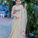 Meenakshi Anoop Instagram - Classic 👑 Stylist and designer : @doms.2010 Jewellery:@anokhi_priyakishore Costume:@threadnneedle_official Photography:@fotographerjp Hair styleing :@rathybaiju