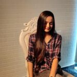 Meenakshi Anoop Instagram - Oru change aranagrahikkattath✌🏻😂 Lovely service @anezanzare_unisex_salon #for #our #new #movie juniors journey ♥️