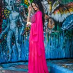 Meenakshi Anoop Instagram - Official twinn of fighter fish 👀 Stylist and designer : @doms.2010 Costume: @utsavkochi Hair: @rathybaiju_mua jewellery: @anokhi_priyakishore Photography: @imagiophotography_official