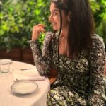 Meera Jasmine Instagram - My lunch date is cuter than yours.😍💖Meet Radha, the embodiment of love, warmth, compassion and selflessness all rolled into one 💖🦋 #Life #Being #GratefulEveryday #MondayMood #MindfulMonday #OnwardsAndUpwards #MJ #MeeraJasmine