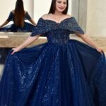 Megha Dhade Instagram - Felt like a Princess 🦋💙 Outfit- @dor_dressonrent Hair - @shardapal12345