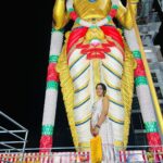 Mirnalini Ravi Instagram - It was blissful 🪷 #WorldsTallestMurugan 🙏 Muthumalai Murugan Temple