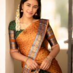 Mirnalini Ravi Instagram - May this Ugadi bring peace and balance to your life. Wishing you a Happy Ugadi🔥☀️🪔 @ivalinmabia @camerasenthil @saranyamakeupartistry @mani_stylist_ @rrajeshananda