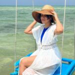 Mirnalini Ravi Instagram - In sync with Blue 💙 @canareef Pc @madurai_ecotourism