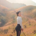 Mirnalini Ravi Instagram - Bound to be Golden ⚜️✨ PC @sanjai_sukumar06 Wayanad