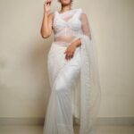 Mirnalini Ravi Instagram - I’m half Flowers 🥀half Flaws 🦢 @dhanush__photography @archana.karthick @deepz_beautyjourney @vama_moirangthem