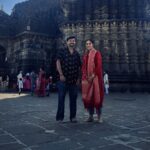 Monica Khanna Instagram - सब्र 🌻 #mahadev #mahakal #trembakeshwar #nashik #bhakti #shakti #mukti #harharmahadev Trimbakeshwar Jyotirlinga Temple