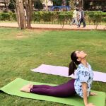 Monica Khanna Instagram - “Don't underestimate the power of a yoga mat.” The word ‘Yoga’ comes from the Sanskrit root ‘Yuj’, meaning ‘to join’or ‘to unite’... A Spiritual Discipline that focuses on harmonizing the mind and body. An art and science of healthy living.... Well, Thankyou @thedancedapper for believing in me n encouraged me to go back to my basic roots... From correcting my postures to telling me each asanas contribution to the body was highly informative.... Encouraging my strength n highlighting my weakness and working on it was your first step... Thankyou fr being so patient n calm with me.... Highly recommended those who are looking for yoga n zumba teacher.....puneet @thedancedapper is the man for you all.... Thankyou again for all the time n patience...... योगा से ही होगा।।।🌻🌻 #yoga #fitness #meditation #yogapractice #yogainspiration #love #yogalife #yogaeverydamnday #yogi #mindfulness #yogateacher #yogalove #workout #gym #yogaeveryday #motivation #pilates #namaste #health #wellness #yogagirl #yogaeverywhere #nature #yogachallenge #healthylifestyle #fitnessmotivation #yogapose #healing #fit #peace Mumbai, Maharashtra