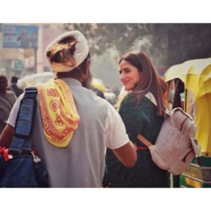 Monica Khanna Instagram - बैठे जो अस्सी घाट पर 
बनारस में यूं दिन गुज़र गए 
न तेरा इश्क याद रहा
तेरी बातें भी भूल गए।।

Captured by - @jerrypundkar( i have the best photographer in the world)
Thankyou for being so supportive n incredible... 

#banaras #varanasi #kashi #india #banarasi #varanasidiaries #uttarpradesh #photography #instagram #ganga #mahadev #incredibleindia #varanasighats #ghat #banarasiya #bhu #love #varanasiindia #banarasisaree #travel #instagood #delhi #sareelove #mumbai #saree #lucknow #assighat #photooftheday #assighat #chanderi