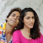 Monica Khanna Instagram - Having a friend with same mental disorder is like a blessing.... Chalo I'm not the only one 🤣 @himanshuashokmalhotra thankyou fr keeping our retardness alive.... #comedy #friendsforlife #friendship #mentalfriend #love #dosti #touchwood