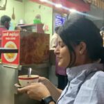 Monisha Blessy Instagram - Oru raathri😂♥️✨ VC : @ebinezerashwin.j 🤣 PS: plz ignore that nettaiyan @arun.aryan26 🤣