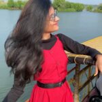 Monisha Blessy Instagram - 📍:Munroe island 😍 Vc : @arun.aryan26 😁