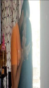 Mridula Vijay Instagram - This day on last year I came to know that I was carrying dwani in my womb . And that feeling was 🥰
@yuvakrishna_official 
@dwanikrishna_official