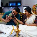 Mridula Vijay Instagram - Our sign of love ❤️ DWANI KRISHNA @yuvakrishna_official PC @kloosterweddings
