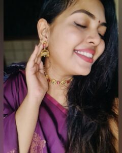 Mridula Vijay Instagram - Soon to be mom 🥰
Wearing @inovative__yarns 
Jewels @rituparnacollection