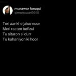 Munawar Faruqui Instagram - ❤️ + ❤️‍🔥 = 💔 Tomorrow 12 noon #noor #munawarmusic #madari