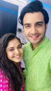 Muskan Bamne Instagram - Hopping with the trend 😍🫢🤫🥰 

#PaHik 
#Pakhi #Adhik 
#chachukachuha