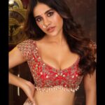 Nabha Natesh Instagram - Enchantress ✨ : : : : Outfit - @ashwinireddyofficial Jewellery - @houseofqc Stylist - @sandhya__sabbavarapu Styling team - @team_sandhya @sirichandana_medi Photograper - @pranav.foto Makeup - @makeupartist_arti Hair- @kavaladurgaprasad Managed by : @karthik_peruru @aleen_aladnak