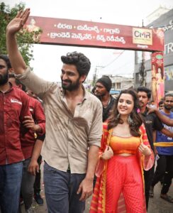 Naga Shaurya Instagram - Touched by all your Love NELLORE 💖

Cherished each and every moment during 'Paadha Yatra' at your place! ✨

#KrishnaVrindaVihari 🎋 
#KVV #KVVfromSept23rd