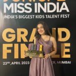 Naisha Khanna Instagram – This one’s for y’all 💜🏆

Thankyou for all the love and support y’all have give to me, always 🤍
Love y’all!!

👛: @fushaya.in 

Also thanks to @shobhagori @juniormissindia for the 🏆

#juniormissindia #mycityevents #kidsfashion #juniormissindia2023 #season1 #nehadhupia #vipulroy #shobhagori #castingshobhagori #kidspageant #nesco #talentedkids #talentround #culturalround #trending #grandfinalejuniormissindia2023