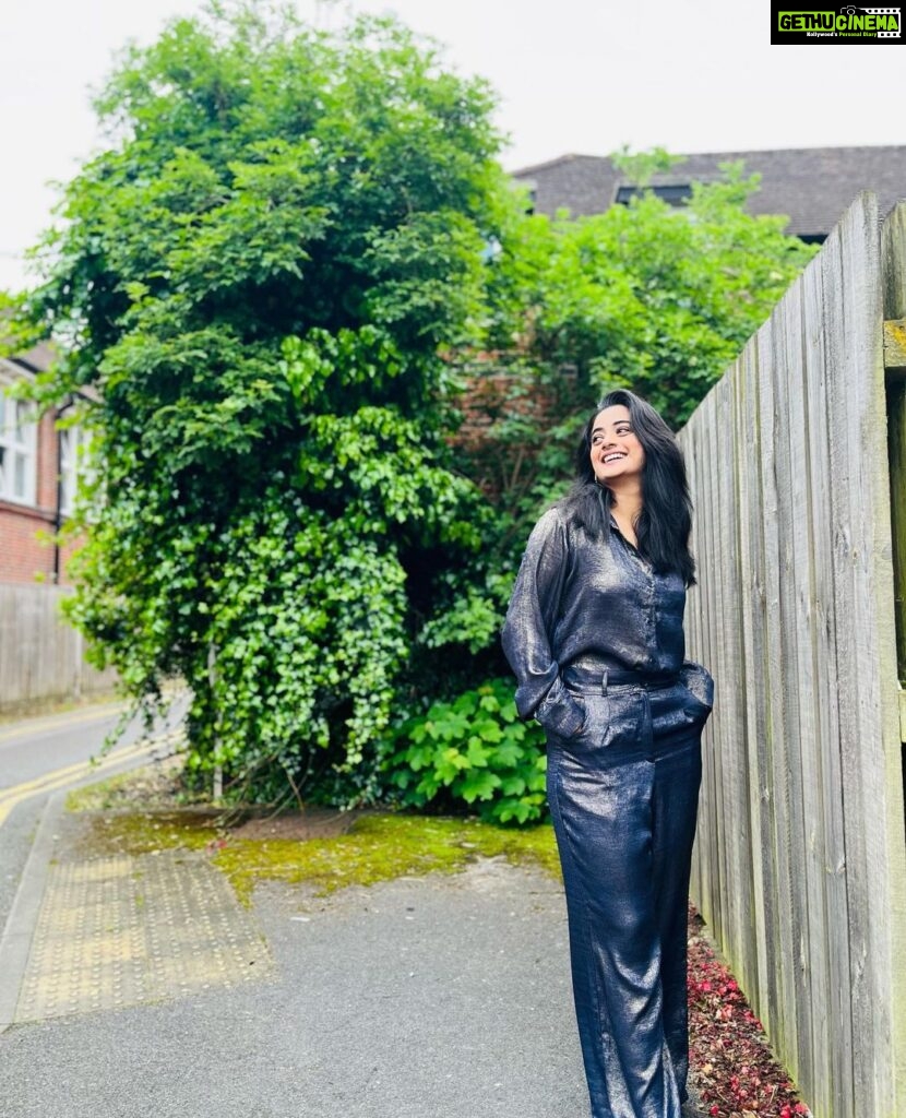 Namitha Pramod Instagram - When your dress is as glittery as your heart ♥️ ✨ Wearing : @therapyclothing.in Reading, England