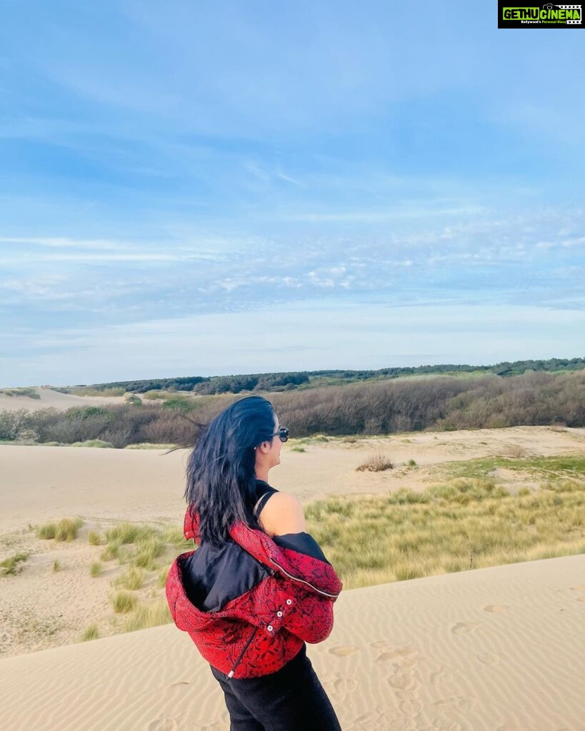 Namitha Pramod Instagram - What more should I ask for as a beach person ♥️ 📷: @jade_max_ Formby Beach