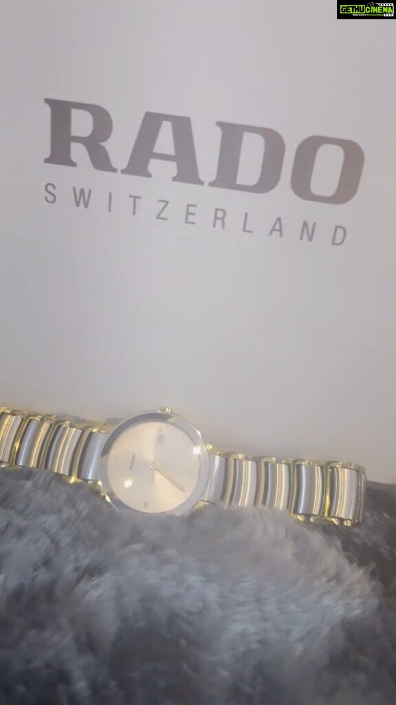 Nandita Swetha Instagram - Obsessed with #watches these days. One more add on to my collection. @rado . #meta 6 #PrimeReels #watch .