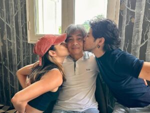 Narelle Kheng Instagram - forever your kids ♾️❤️

happy papa day 💛
