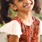 Neelima Rani Instagram - My azlagi’s first reel..jolly ah oru reel ❤️ I never knew aditi is so camera friendly until we shot this for my school friend @idesignboutiq Vidhya. Thank you Vidhu for these beauties 🥰 Shot by @camerasenthil anna team!