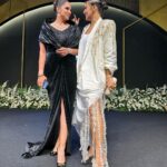 Neha Dhupia Instagram - From being in awe of you , to being by your side … from admiring you as a champion to sharing so much with you as a mama … I could nt be more proud of you my friend @mirzasaniar … thank you for paving the way and cementing the path for so many little girls . . . And this my friend is just the beginning! #loveall , always !🎾 ♥️ #legendsalwaysplayhard