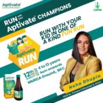 Neha Dhupia Instagram - Aptivate is organising a one-of-its-kind run for parents and their little ones. We are thrilled to announce that @nehadhupia, a mother of two, fitness enthusiast and an actor will be gracing us as a special guest of honour. Come along with your child & indulge in an eventful day of bonding exercises! Register now! Link in Bio #Aptivate #AptivateRun2023 #RegisterNow #HealthyChildren #Ayurveda #Immunity