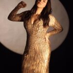Neha Dhupia Instagram - Golden ✨ . . . . . . . . . . @theohailakhanofficial @aasthasharma @muskaanmatta @mitavaswani @artistpoonamsolanki @thakkerrishi 📸 @kapilcharaniya