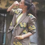 Neha Dhupia Instagram - Sharing new location … living in oversized blazers for life 🤪😍 . . . . . . . . Favs #ootd Jacket : @dhruvkapoor Jewelry : @shoplune Styled by : @ayeshakhanna20 Muah : @vibhagusain @artistpoonamsolanki Images : @kapilcharaniya Managed by : @thakkerrishi