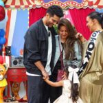 Neha Dhupia Instagram - #appreciation post … we had a birthday party for our baby girl who turned 4 last week and with circus 🎪 as it’s theme and true to what it stands for there was a carnival , cake , children and chaos … all of this in a bubble of love ,good vibes and great energy. Not going to lie and every parent would agree planning a birthday is hard … but the one who made it so easy for us is @the.popcorn.company … @meghakulchandani you are pure gold … your patience and your creativity are second to none. The back n forth , the late night calls , the madness and in the midst of that you answering the phone each time in your slow patient voice n saying “hey, it ll be great “❤️ And it did go great , infact more than great and no matter what it’s so true caus our pure little ones Wil always find a way to laugh and clap n cheer and have a blast 🎪… 🎡 And then for everything else there’s cake … uff! Thank you @cocoatease we love you for the best cake ever and hate you for guilt post eating caus we jus can’t stop at one slice 😉 🎂 Apologies in advance but more birthday love coming your way … not stopping at one post 😍